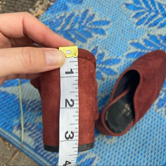 Chinese Laundry Rust Red Mule Block Heel 🌿 - Picture 6 of 8
